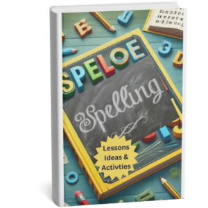 3D Spelling Book Cover